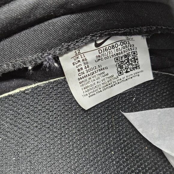 NIKE ACG MOC 3.5 CARGO BLACK IRON GREY SLIP ON SNEAKER SHOE MEN’S US SIZE 12 - Picture 4 of 8